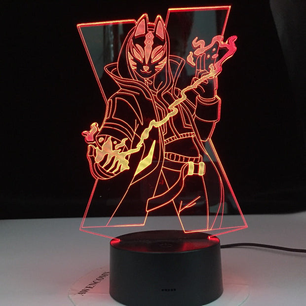 3D Illusion Battle Royale LED Night Lights 3D Night Table Lamps Kids Room Decoration Create Birthday Best Budget Deal Stay Safe