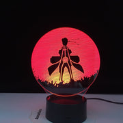 3D Optical Kids Night Light Naruto Uzumaki Poster for Bedroom Decor Nightlight Best Birthday Gift Naruto Night Lamp Bedside
