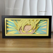 Goku 3D Lamp Box