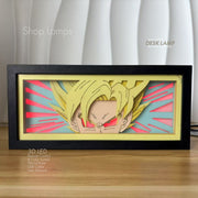 Goku 3D Lamp Box
