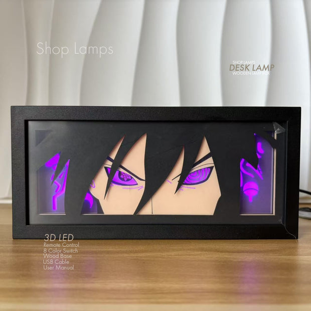 Sasuke 3D Lamp Box