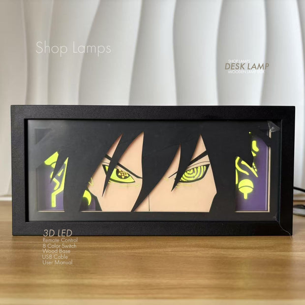 Sasuke 3D Lamp Box