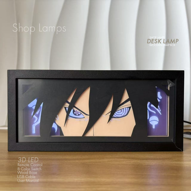 Sasuke 3D Lamp Box