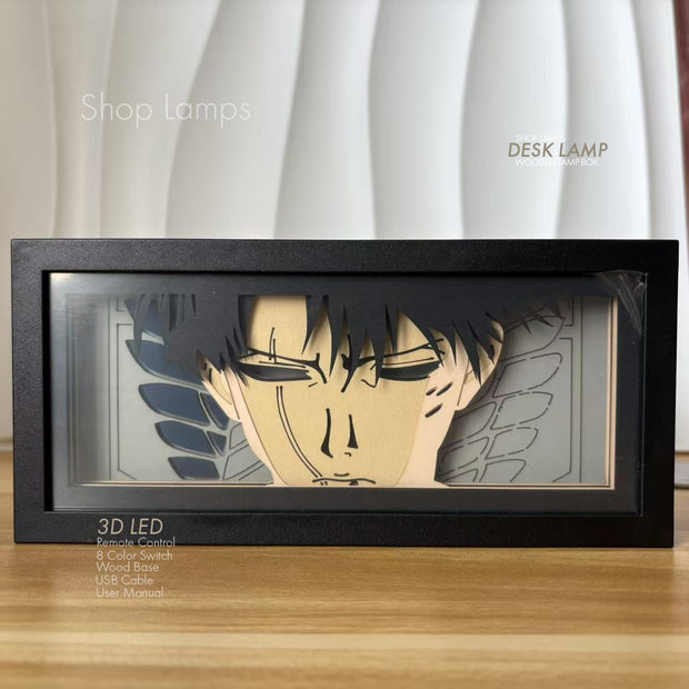 Levi 3D Lamp Box