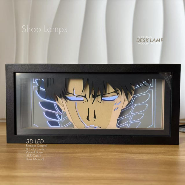 Levi 3D Lamp Box