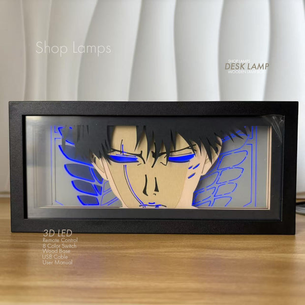 Levi 3D Lamp Box