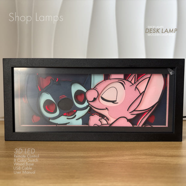 Stitch 3D Lamp Box