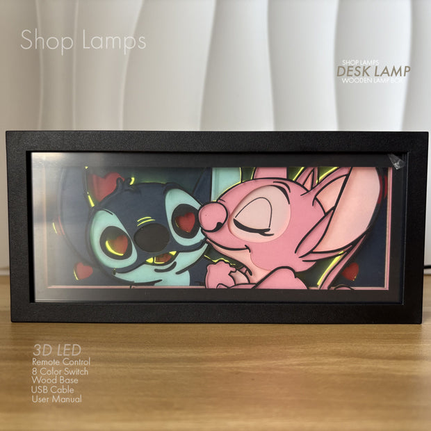 Stitch 3D Lamp Box