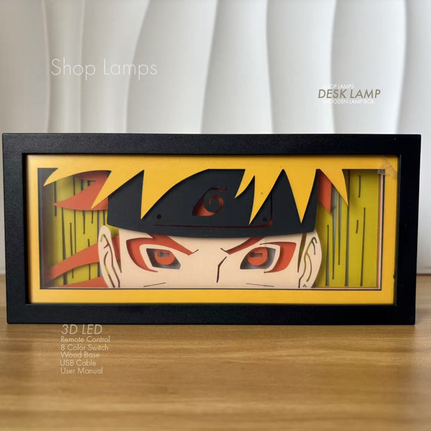 Naruto 3D Lamp Box