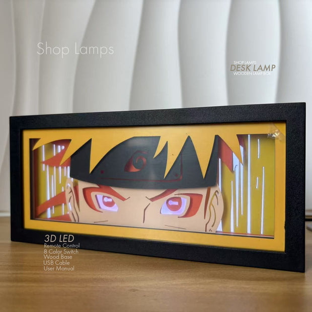 Naruto 3D Lamp Box