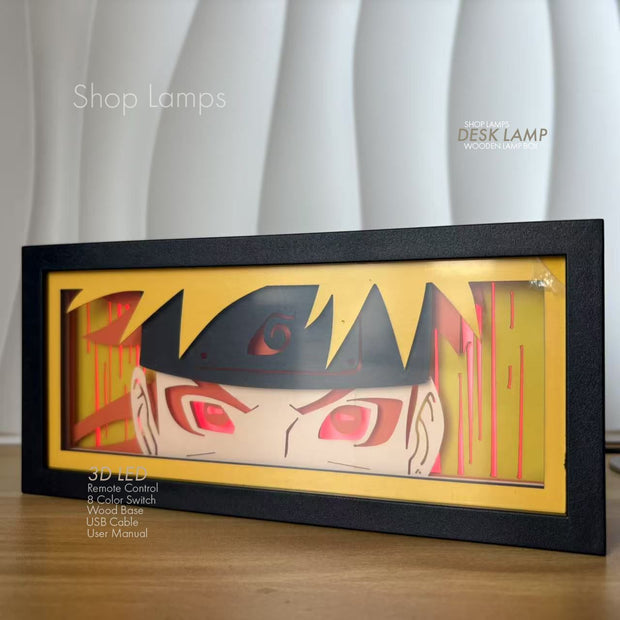Naruto 3D Lamp Box