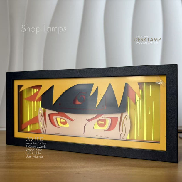 Naruto 3D Lamp Box
