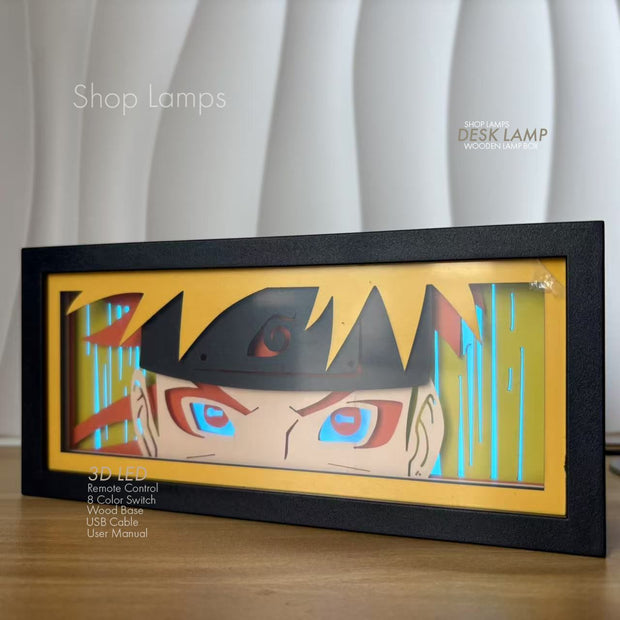 Naruto 3D Lamp Box