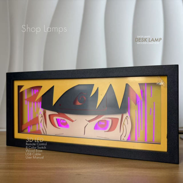 Naruto 3D Lamp Box