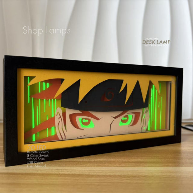 Naruto 3D Lamp Box