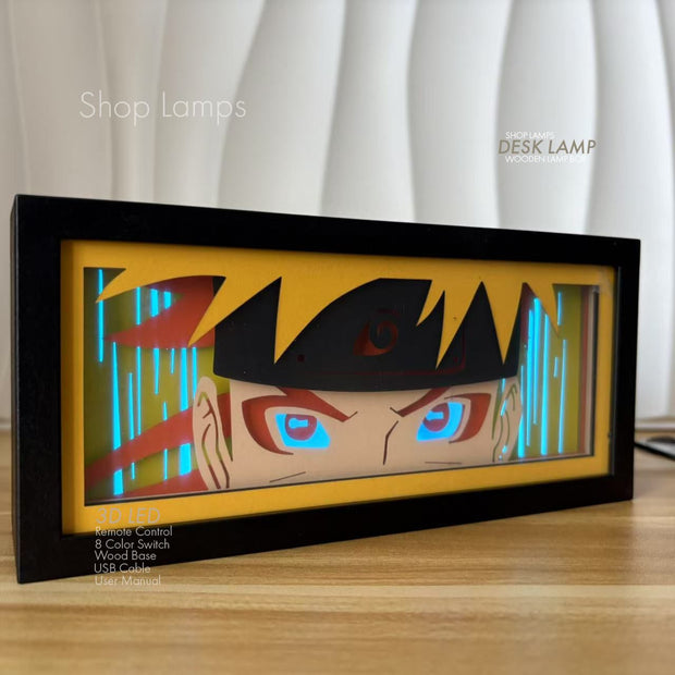 Naruto 3D Lamp Box
