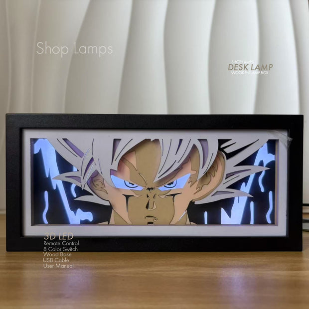 Goku 3D Lamp Box