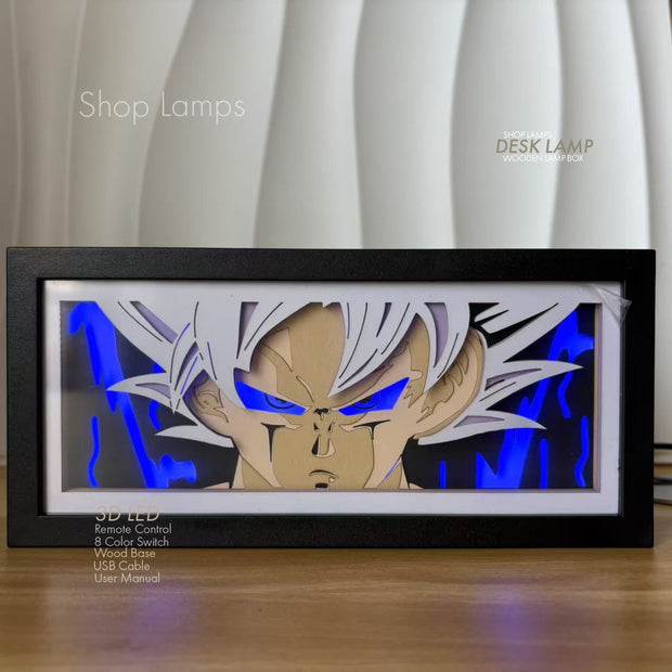 Goku 3D Lamp Box
