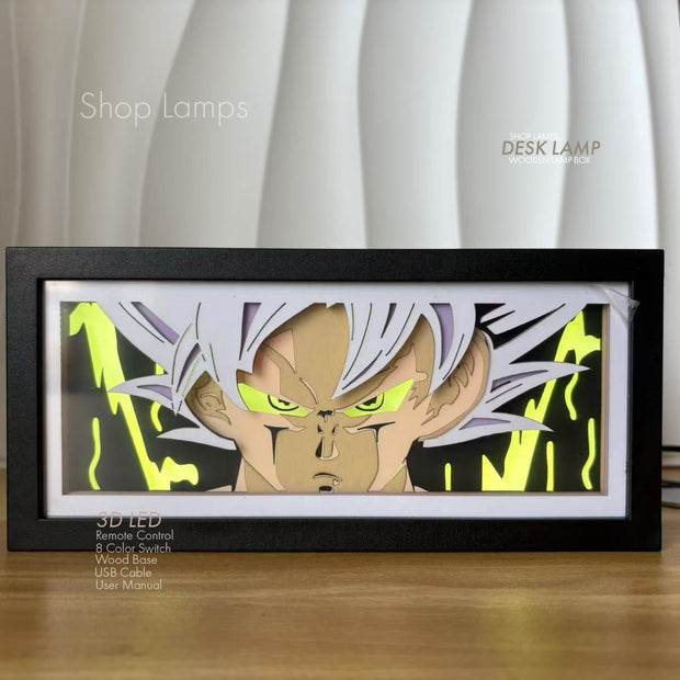 Goku 3D Lamp Box