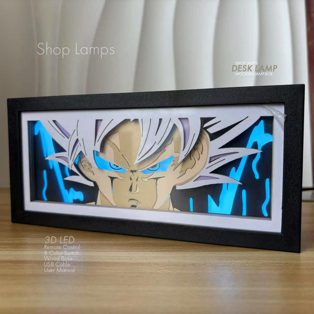 Goku 3D Lamp Box