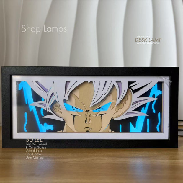 Goku 3D Lamp Box
