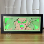Broly 3D Lamp Box