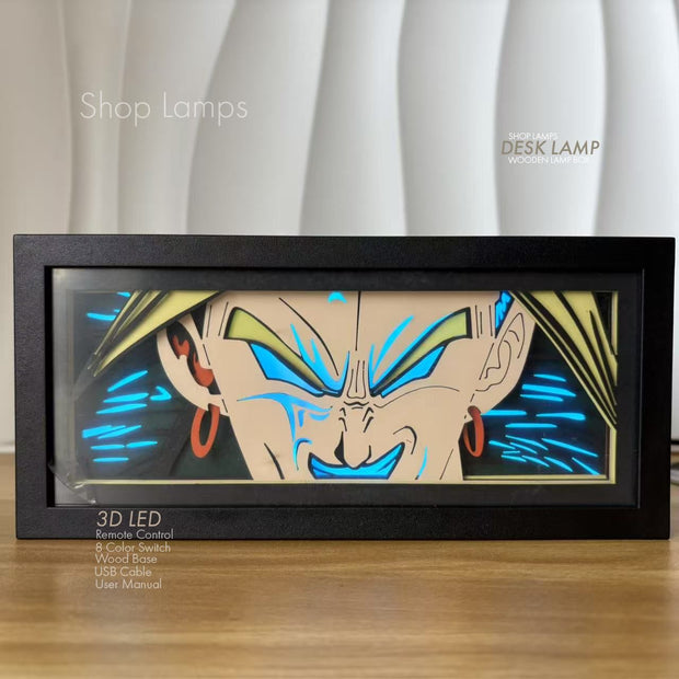 Z Broly 3D Lamp Box