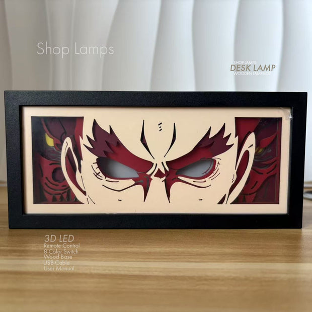 Might Guy 3D Lamp Box