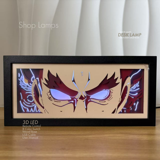 Might Guy 3D Lamp Box