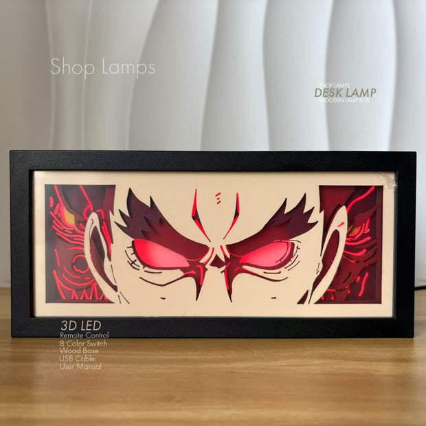 Might Guy 3D Lamp Box