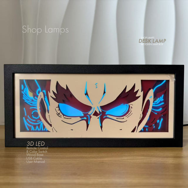 Might Guy 3D Lamp Box