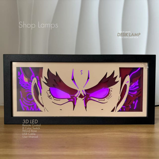 Might Guy 3D Lamp Box