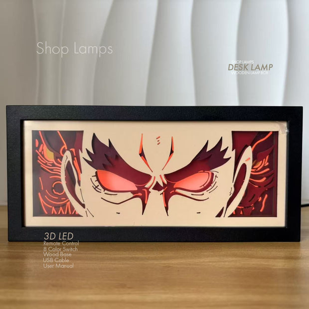 Might Guy 3D Lamp Box