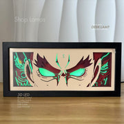 Might Guy 3D Lamp Box