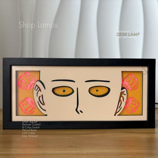 Saitama 3D Lamp Box