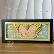 Vegeta 3D Lamp Box