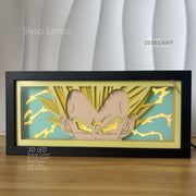 Vegeta 3D Lamp Box