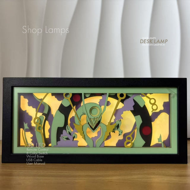 Rayquaza 3D Lamp Box