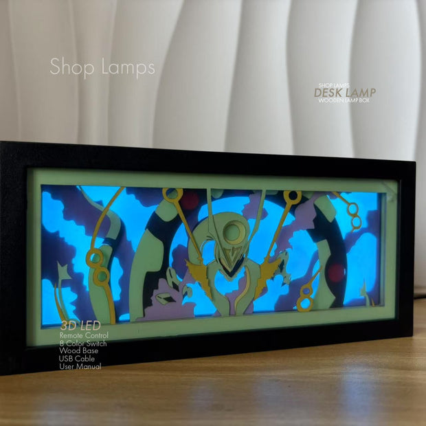 Rayquaza 3D Lamp Box