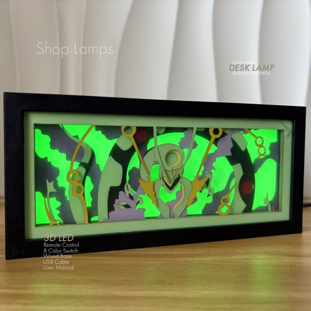 Rayquaza 3D Lamp Box
