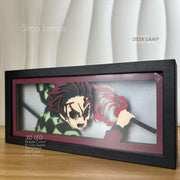 Tanjiro 3D Lamp Box