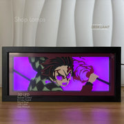 Tanjiro 3D Lamp Box
