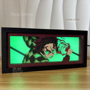 Tanjiro 3D Lamp Box