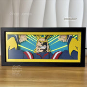 All Might 3D Lamp Box