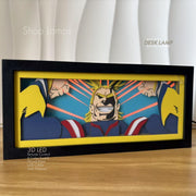 All Might 3D Lamp Box