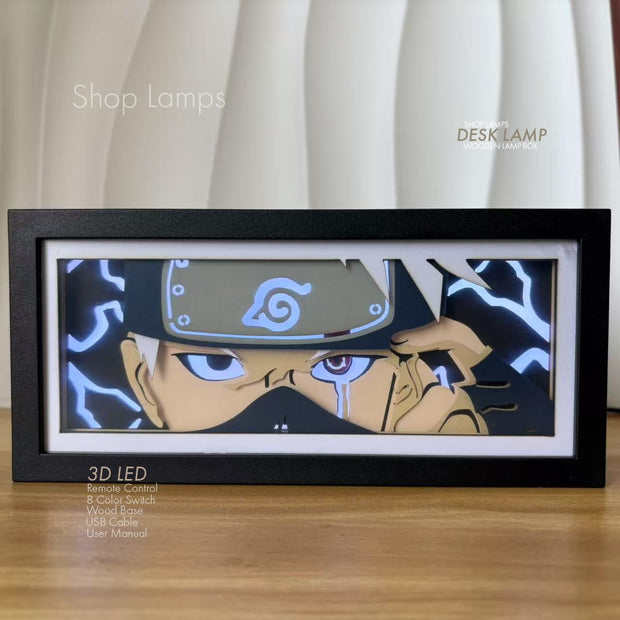 Kakashi 3D Lamp Box