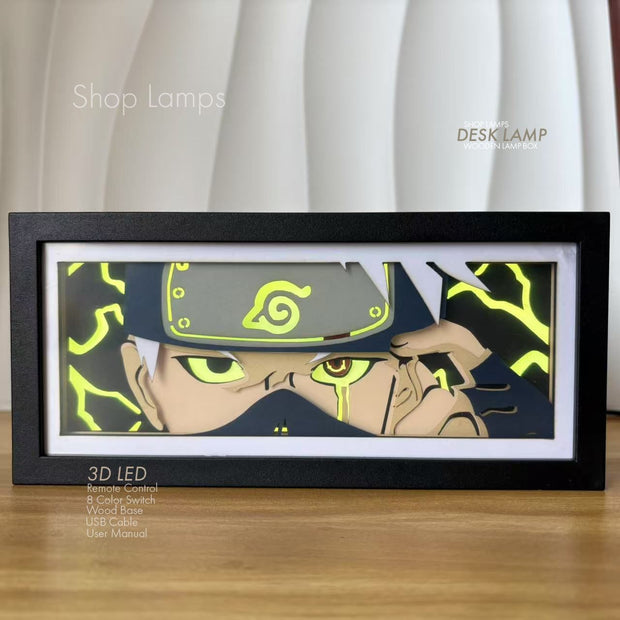 Kakashi 3D Lamp Box