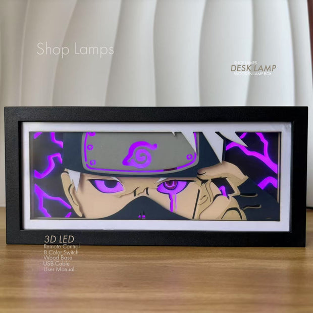 Kakashi 3D Lamp Box