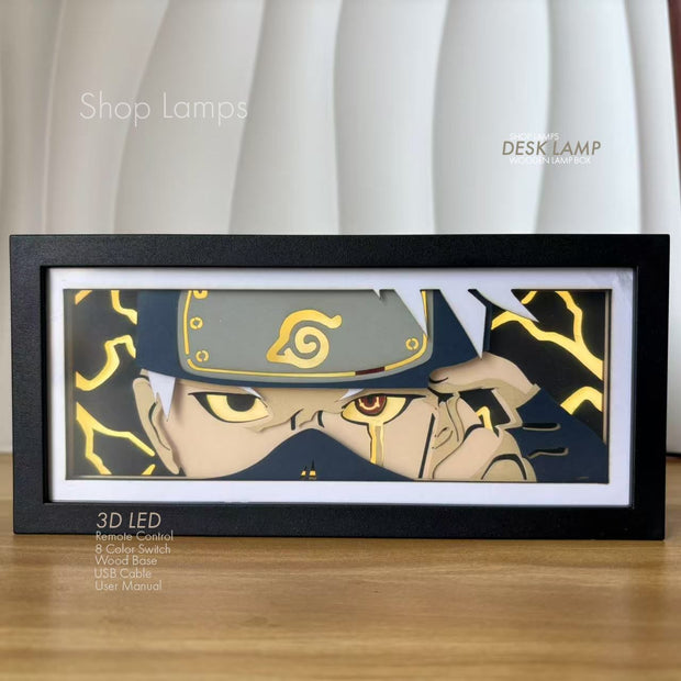 Kakashi 3D Lamp Box
