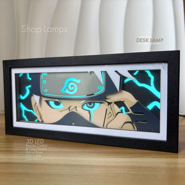 Kakashi 3D Lamp Box